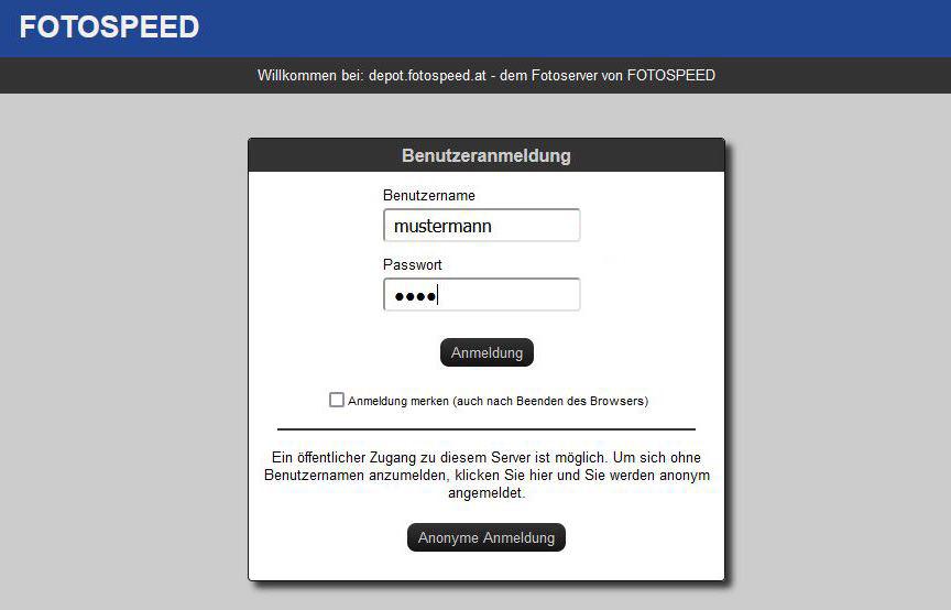depot.fotospeed.at - der FTP-Server von Fotospeed