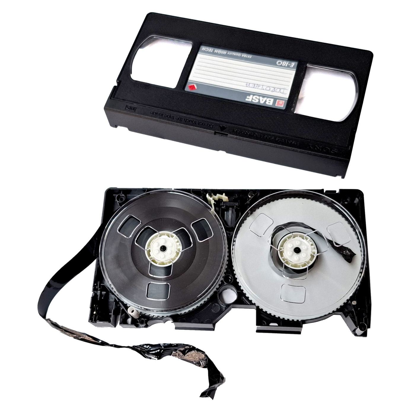 VHS-Kassette reparieren