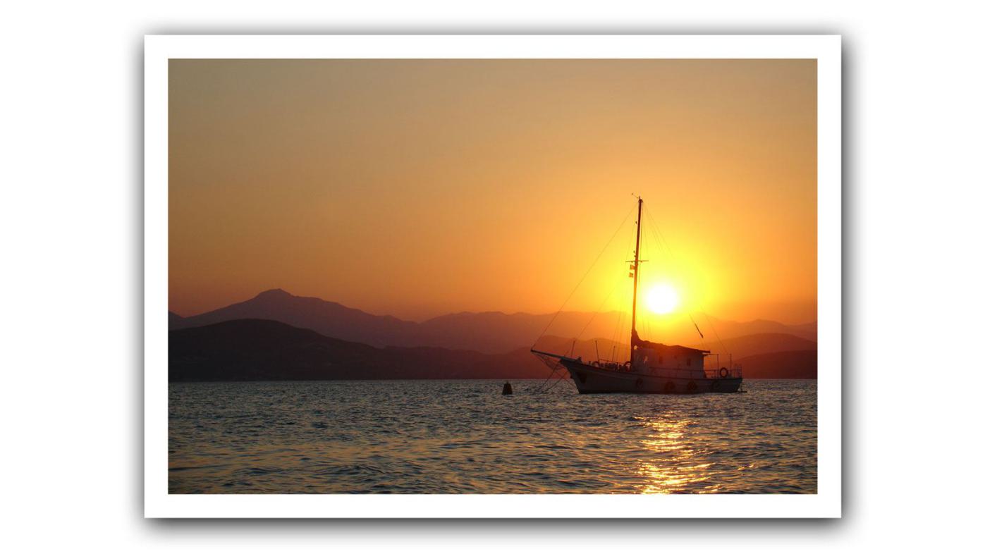 Foto mit weissem Rand