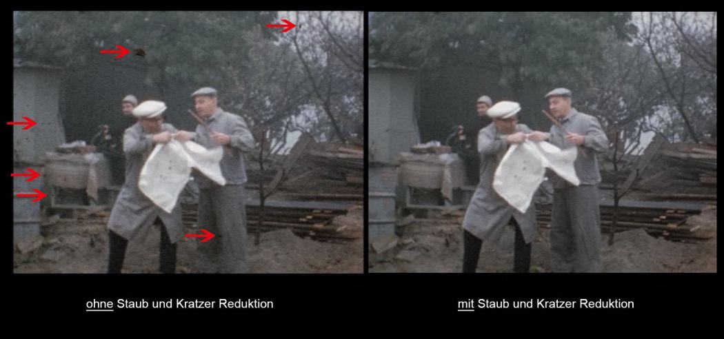 Schmalfilme optimieren im Vergleich