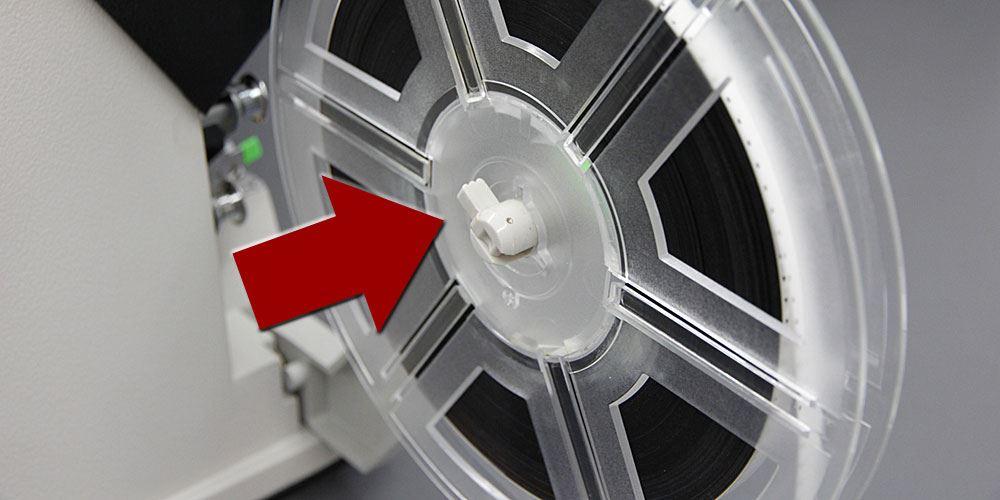 Filmspule einlegen Filmspule einlegen